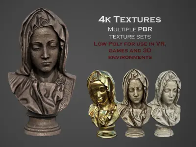 ancient statues and busts variety collection 1 