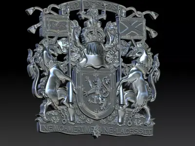 Scotland COA  3D print model