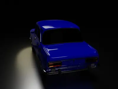 Moskvich2140 car 3D model