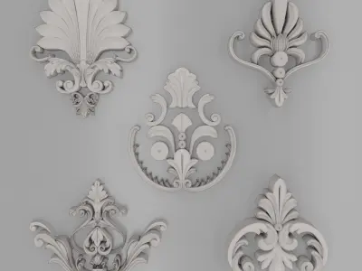 Trim Ornament 88 3D model