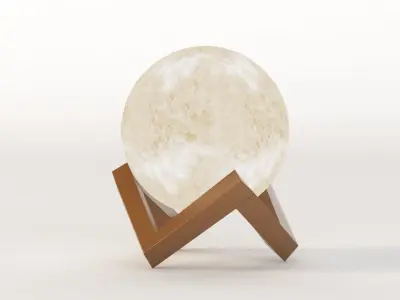 Moon Night Light Table Centerpiece Decoration By Ehobroc 3D model