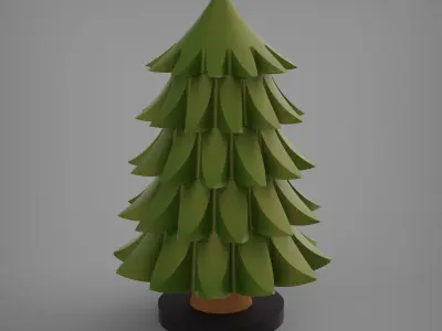 Pine Tree 3D print model