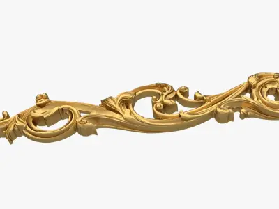 Classic decor ornament 249 3D model