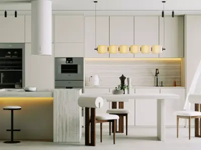 Dining Room Colection 05 for Unreal Engine 3D model