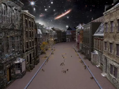 environment street 3D model