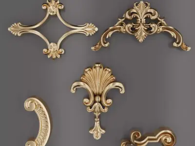 Trim Ornament 75 3D model