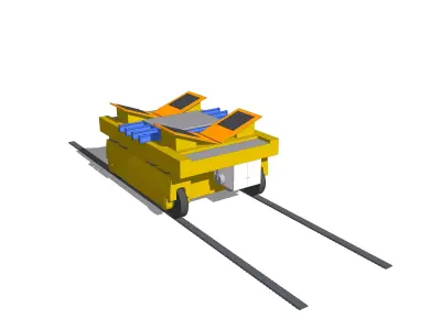 Coil Transfer Car  3D model