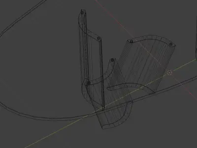 Luxury table  3D model