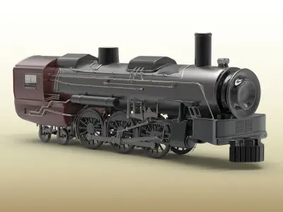 Train Engine 3D model