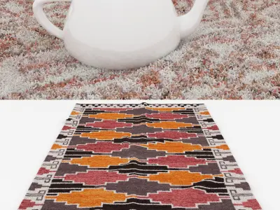 Rugs No 892 Low-poly 3D model