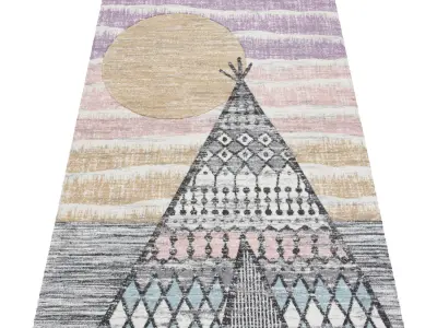 Rug Set 2343 3D model
