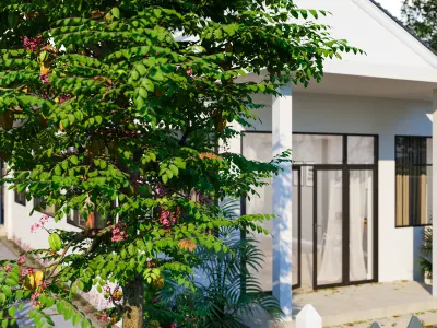 House in the countryside 3D model