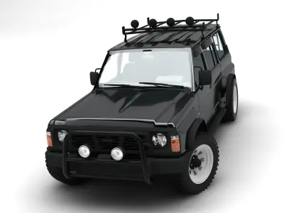 Nissan Patrol 1990 3D model