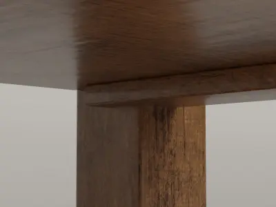 Ikea Shelf - 2 COLORS Low-poly 3D model