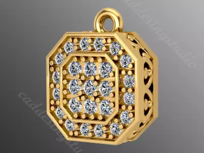 Pendant ak3 3D print model