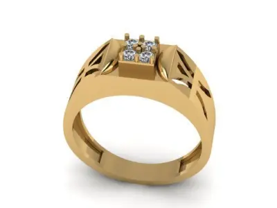 men wedding ring 3D print model purchase