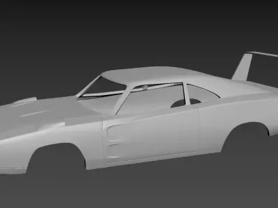 Dodge Charger Daytona 1969 Body for print 3D print model