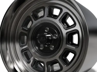 BILLET SPECIALATIES GRAND NATIONAL WHEEL  3D print model
