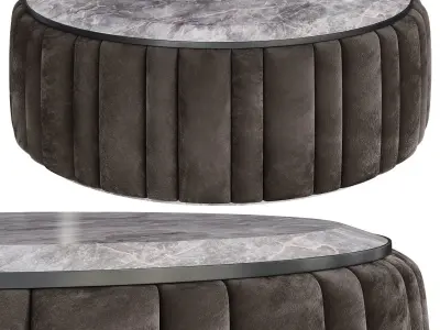 Coffee Table low poly 3d models collection 10 pieces Low-poly 3D model