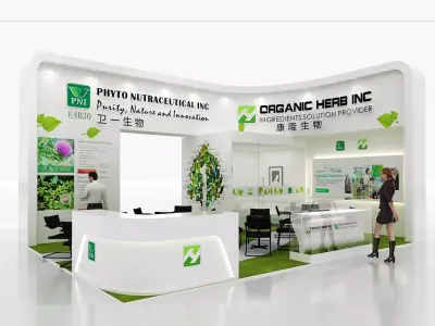 Booth - Area - 6X9-3DMAX2012-01 3D model