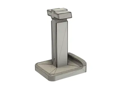 Chevrolet Headphone stand 3D print model