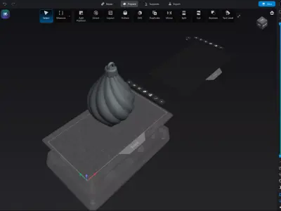Christmas Twisted Ornaments 3D print model