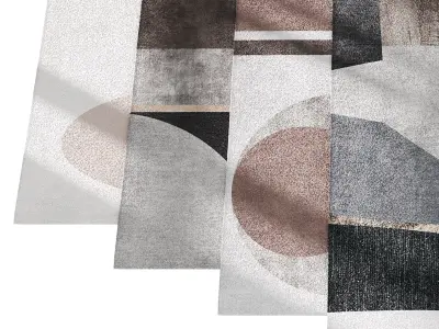 Carpet set 16 3D model