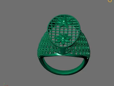 Women Plain Ring Ready STL Models Womens Ring 3d models 3D print model 14