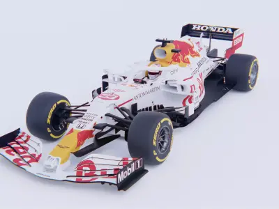 Red Bull RB16 Japan 2021 3D model