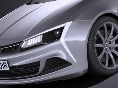 Generic Sedan NN 2017 3D model