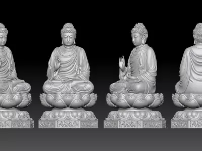 Supreme Buddha  3D print model