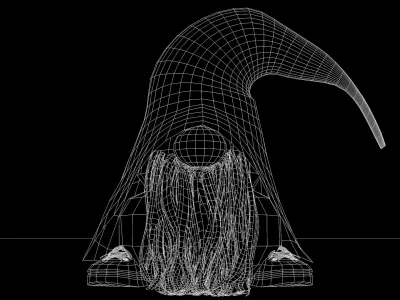 Snowball Doll 3D model