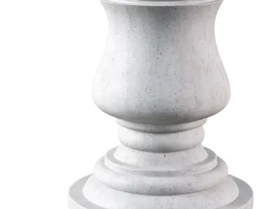 Marble Quintet Balusters with Classic Design 3D model