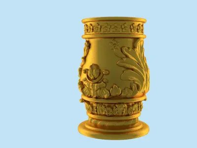 Modern Vase 3D model purchase