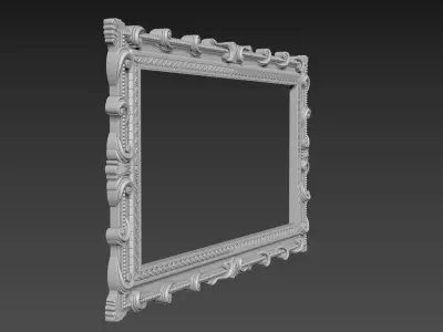 Classic Frame 3D model