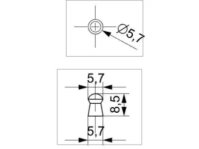 Aluminum bullet mold Low-poly 3D model