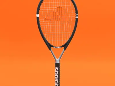 Adidas Tennis Racket 3D model