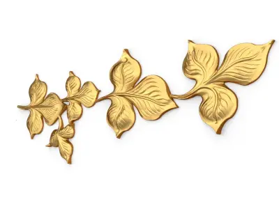 Classic carved decor ornament 401 3D model