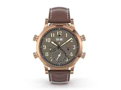 Patek Philippe 5520RG Grand Complications Watch 3D model