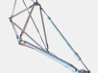 Chandelier Becbrittain SHY 15 3D model