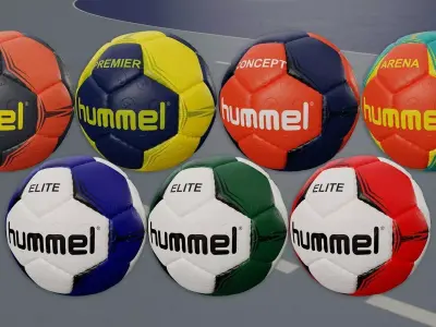 Hummel Handball 3D model