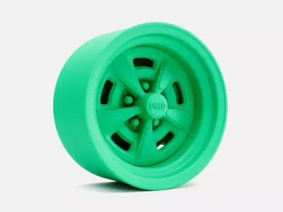 15x8 Pontiac Rallye II Wheel and Brake 3D print model