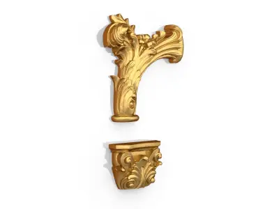 Classic decor ornament 146 3D model