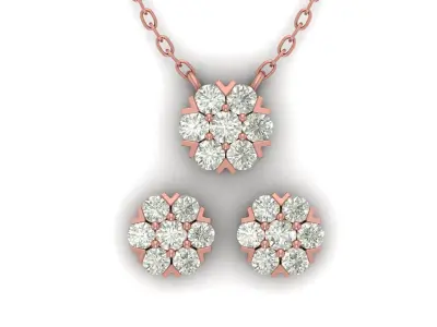 Daimond Pendant 3D print model