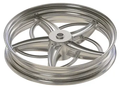 Cruiser Motorcycle Rim 3D print model