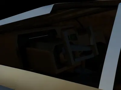 StarCar  Blender File - for animation only 3D model