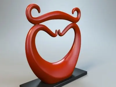 Abstract Figure 3D model 32
