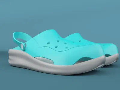 Crocs Shoes 3D print model