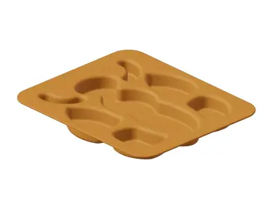 Plastic Premium Honey Bee Plate Toy 3D model