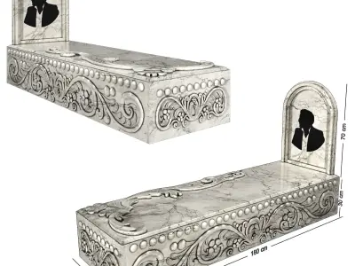 Tombstone 3D model